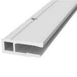 Профиль стеновой ПВХ перфорированный, белый