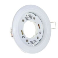 Светильник Ecola GX53 H4 Downlight плоский Белый — изображение 2