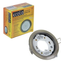Светильник Ecola GX53 H4 Downlight плоский Бронза