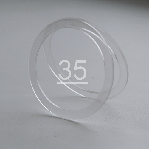 Кольцо протекторное для натяжных потолков 35 Кольцо протекторное ∅ 35 мм — изображение 1