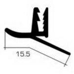 Вставка (микроплинтус) "TLP" белая