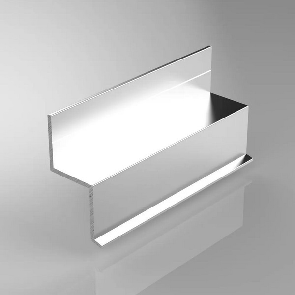 Профиль алюминиевый, отбойник Z- образный 2,5м Профиль алюминиевый, отбойник Z- образный 2,5м