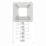 Платформа универсальная (Квадрат) 50-90 мм