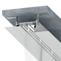 Профиль гардина ПК-5 для натяжных потолков 200см, белый Парсек — изображение 2