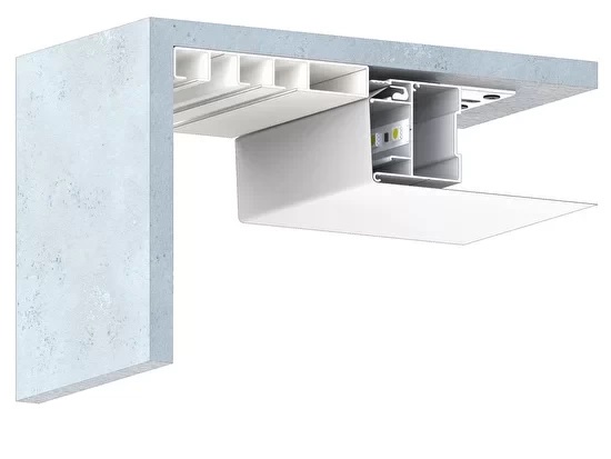 Профиль Flexy BRUS 01 (ПФ6867) Брус с подсветкой 1-2