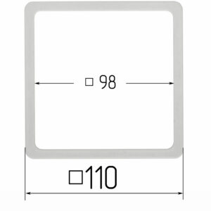 термоквадрат для натяжного потолка 110