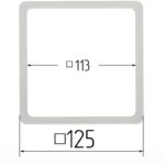 термоквадрат для натяжного потолка 125