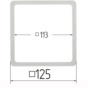 термоквадрат для натяжного потолка 125