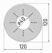 Платформа для люстр диаметр 120 мм