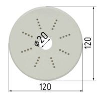 Платформа под датчик диаметр 120 мм