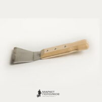 Средний прямой шпатель для натяжных потолков 1-1