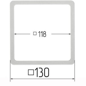 термоквадрат для натяжного потолка 130