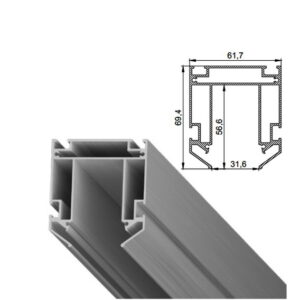Профиль Lumfer S25 для магнитного трека