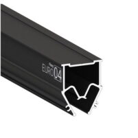 Профиль Flexy ПФ8242 Разделитель теневой EURO 04, чёрный (2м)