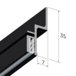 Конструкционный профиль Kraab Slott, стеновой (2м)