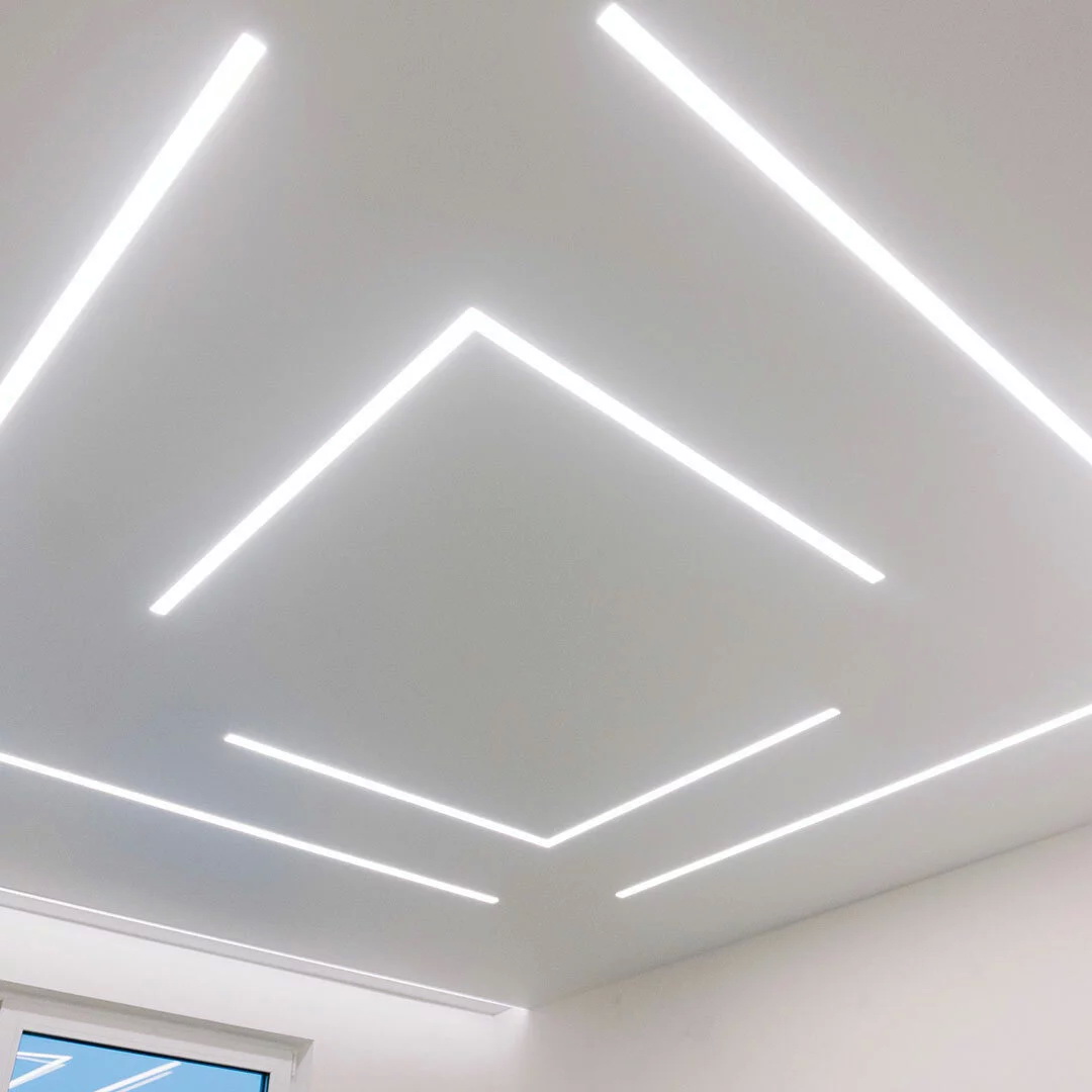 Световая линия в гипсокартоне 1-2