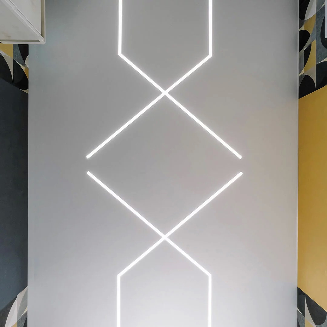 Световая линия в гипсокартоне 1-3