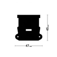 Торцевая заглушка Flexy TOREC LINE 30 — изображение 2