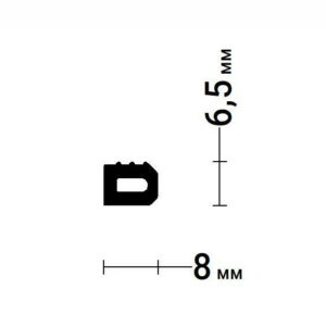 Вставка Flexy PVC BRUS 02 1-1 Вставка Flexy PVC BRUS 02 1-1