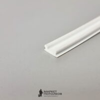 Вставка разделительная RU узкая 7.3мм, белая, Парсек