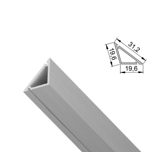 Профиль lumfer sk01 скрытый карниз