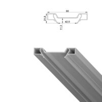 Профиль LumFer МК 01 (мини карниз) однорядный 3,2м