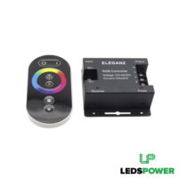 Контроллер RGB T3 RF 30A сенсорный (360-720W) чёрный с пультом