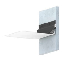 Профиль теневой Еврофлекси черный