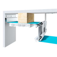 Профиль SIGMA 60 Plus для ниши в натяжном потолке Alteza, белый 2,0 м. — изображение 3