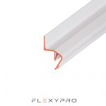 Профиль парящий Flexy Fly 02, алюминиевый, 200см, белый
