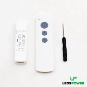 Диммер одноцветный N12-S Nano 15A (60-288W) белый с пультом