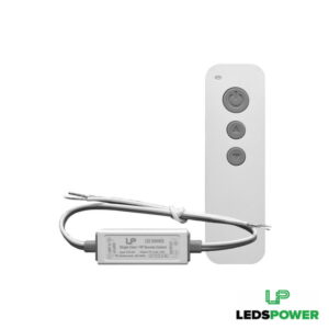 Диммер одноцветный T-112 Mini RF 5A (25-120W) белый с пультом Leds Power
