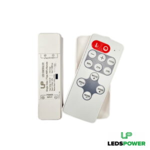 Контроллер одноцветный N10 Nano RF 10A (50-240W) белый с пультом Leds Power