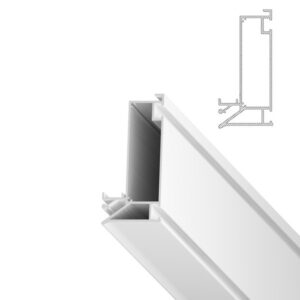 Профиль LumFer B01 Basis белый