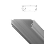 Профиль LumFer DK (Адаптер для VDK, ниша для шкафа купе) 2м