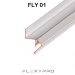 Профиль парящий Flexy Fly 01 белый