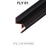 Профиль парящий Flexy Fly 01 чёрный