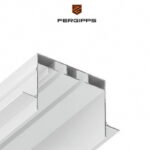 СК 60 - Скрытый карниз для гипсокартона FerGipps, белый