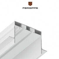 СК 60 - Скрытый карниз для гипсокартона FerGipps, белый