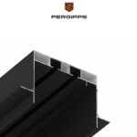 СК 60 - Скрытый карниз для гипсокартона FerGipps, чёрный