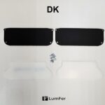 Торцевая заглушка для профиля Люмфер DK белая