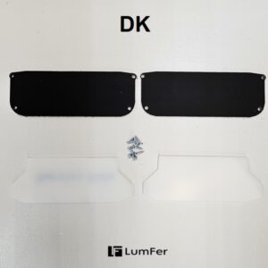 Торцевая заглушка для профиля Люмфер DK белая
