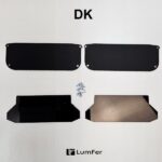 Торцевая заглушка для профиля Люмфер DK чёрная