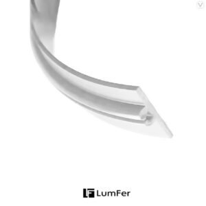 Вставка универсальная LumFer белая ПВХ мягкая