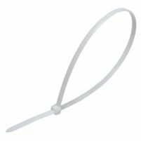 Хомут нейлоновый (стяжка) STEKKER 2,5x150 мм, белый, упаковка 100 шт. — изображение 3