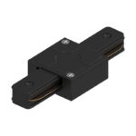 Коннектор прямой однофазный для шинопровода Feron CAB 1005, черный, LD1006 Артикул 41735