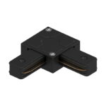 Коннектор угловой однофазный для шинопровода Feron CAB 1005, черный, LD1007 Артикул 41737