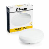 Лампа светодиодная Feron LB-451 GX53 7W 2700K 25831