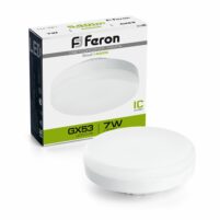 Лампа светодиодная Feron LB-451 GX53 7W 4000K 25828