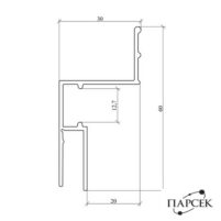 Парящий профиль М 8 Парсек для Йошки, белый, 250см — изображение 3